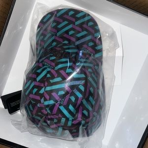 NWT Versace La Greca Monogram Baseball Hat authentic in box Made in Italy unisex